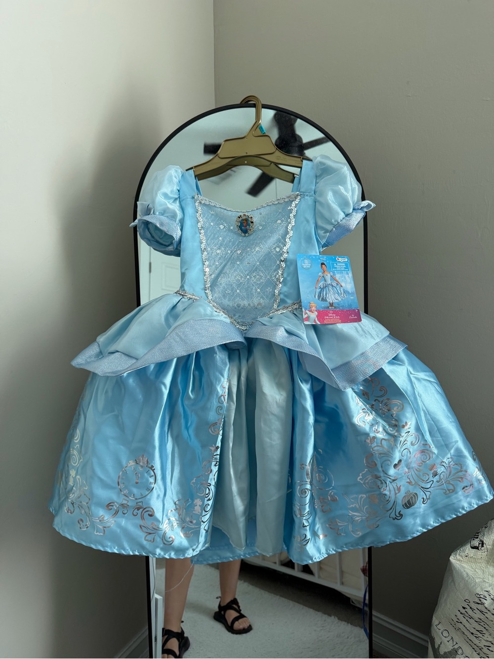 NWT Cinderella Disney Light Blue Cinderella Costume Dress